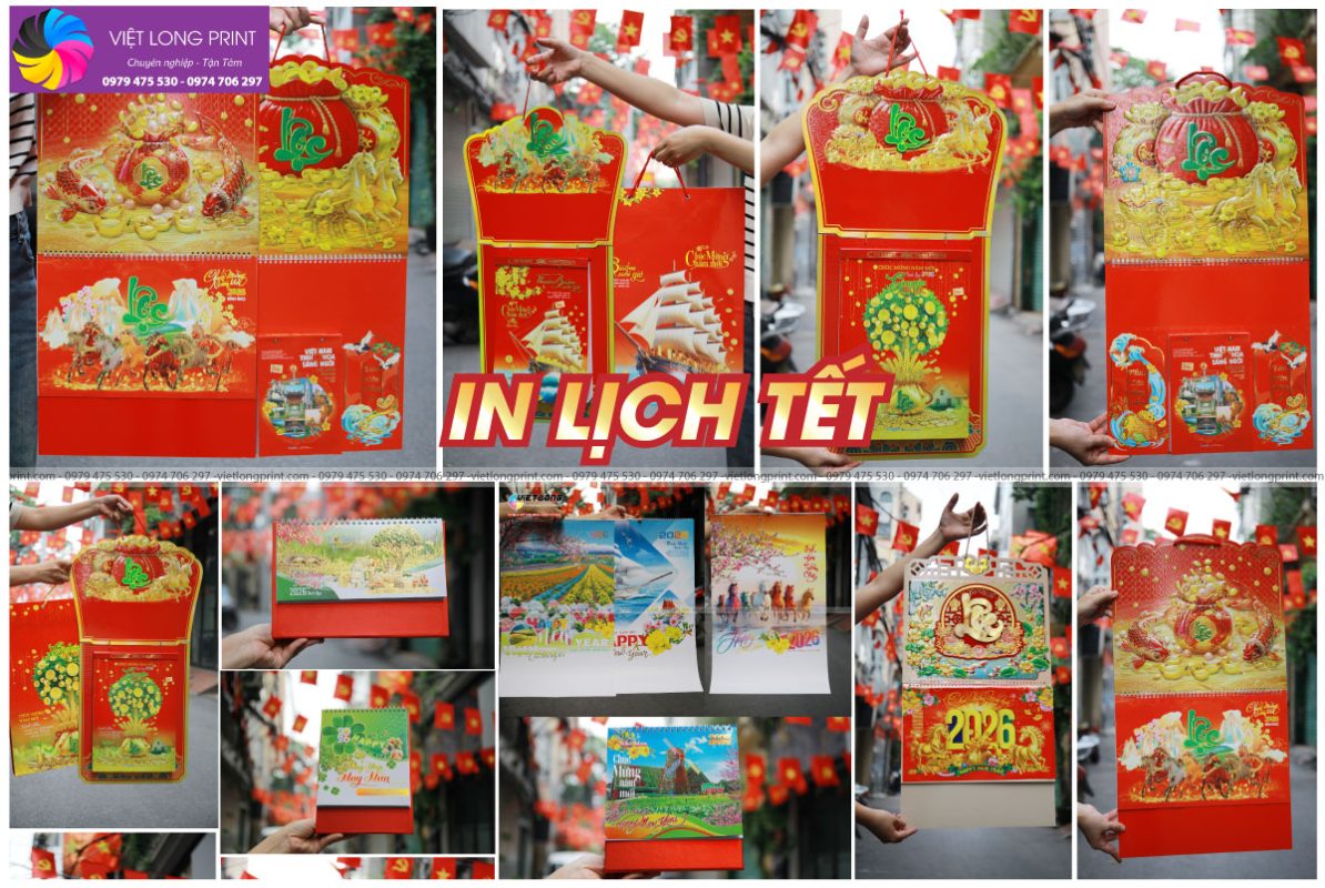 In Lịch Tết 2026