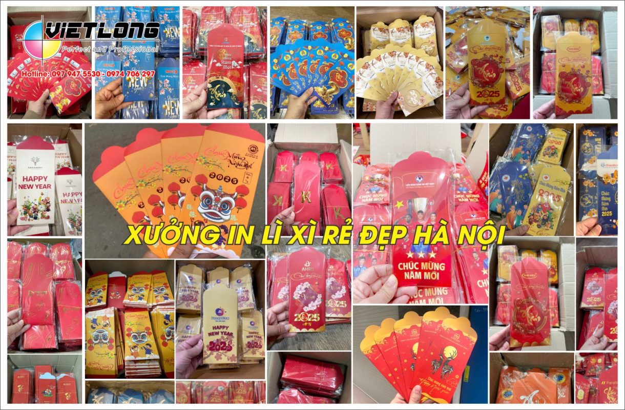 Công ty in bao lì xì đẹp rẻ Hà Nội