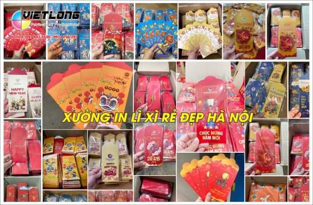 Công ty in bao lì xì đẹp rẻ Hà Nội